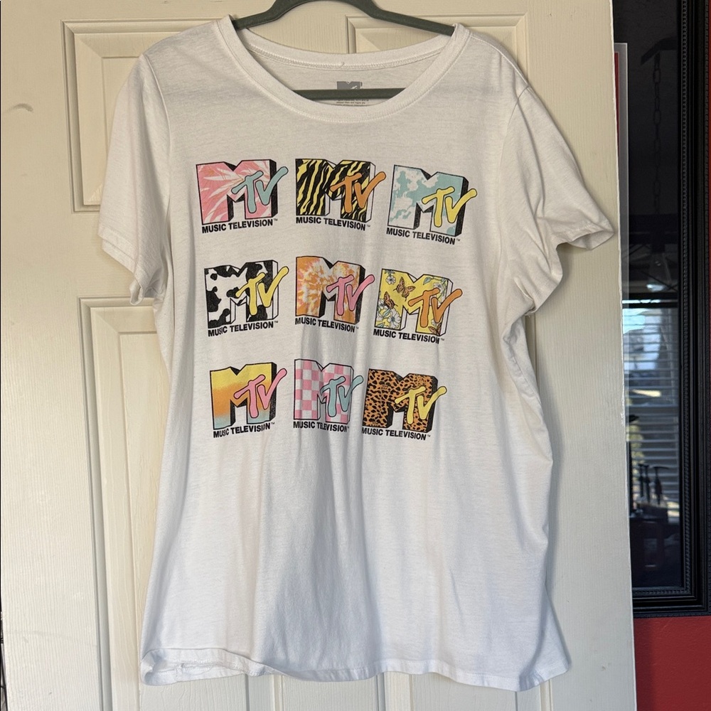 Torrid MTV Graphic Tee - Multicolor on White
